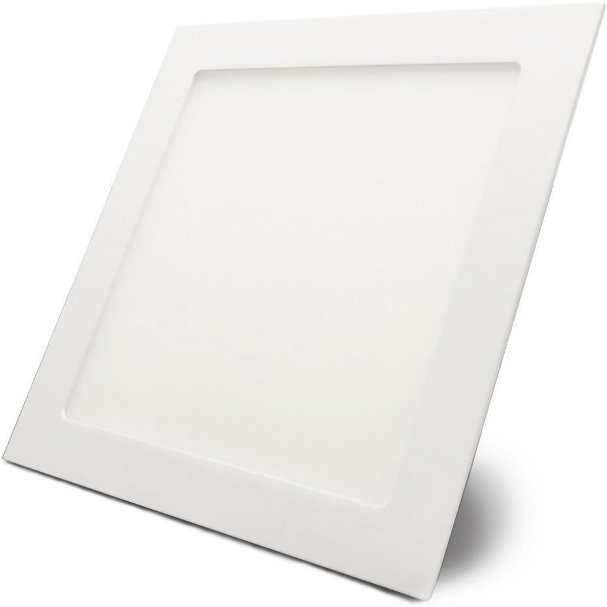Vierkant LED-paneel 18W inbouw dimbaar neutraal wit 22,5cm