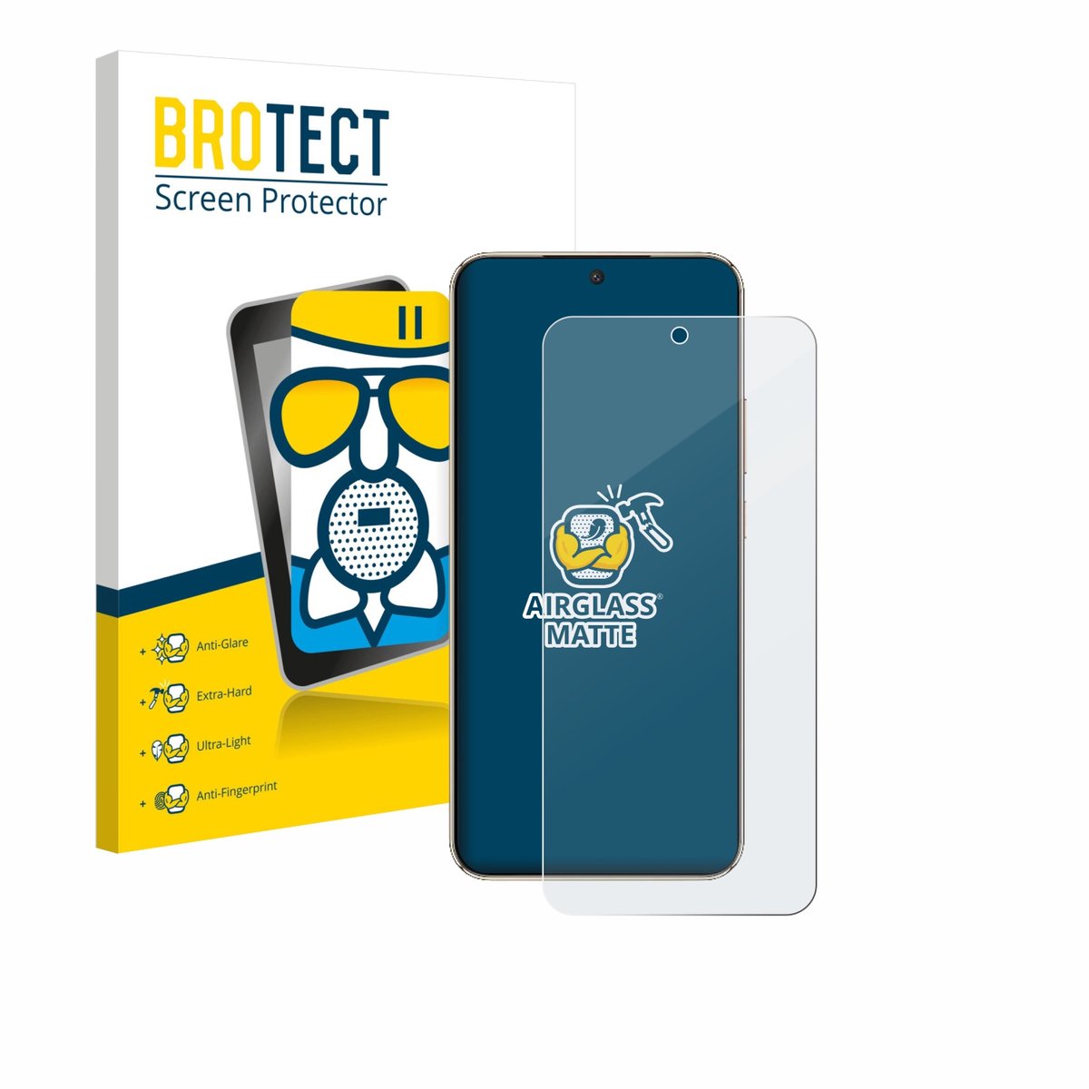 BROTECT - Screenprotector voor Honor X9d - Folie Beschermfolie Beschermglas matte