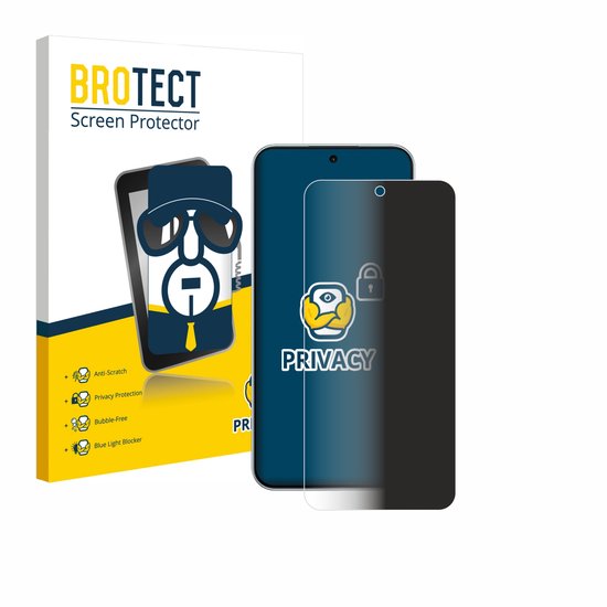 BROTECT - privacy screenprotector voor Oppo A6 Pro