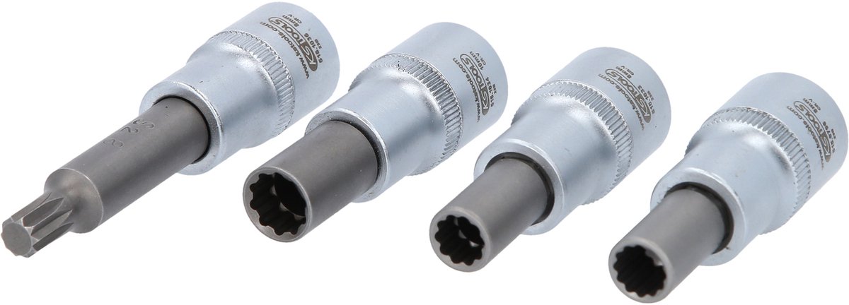 KS TOOLS OZ Speciale aluminium velg dopsleutelset voor meerdelige OZ velgen 4-delig - 515.0795