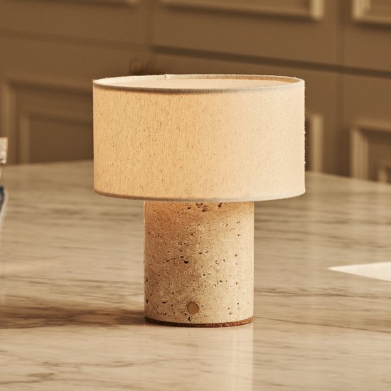 Nachtlampje QFF keramische tafellamp, slaapkamer bedlampje woonkamer studie warme bruiloft handgeschilderde tafellamp 22 * ​​ ​ ​ ​ ​ ​ 54 cm warm
