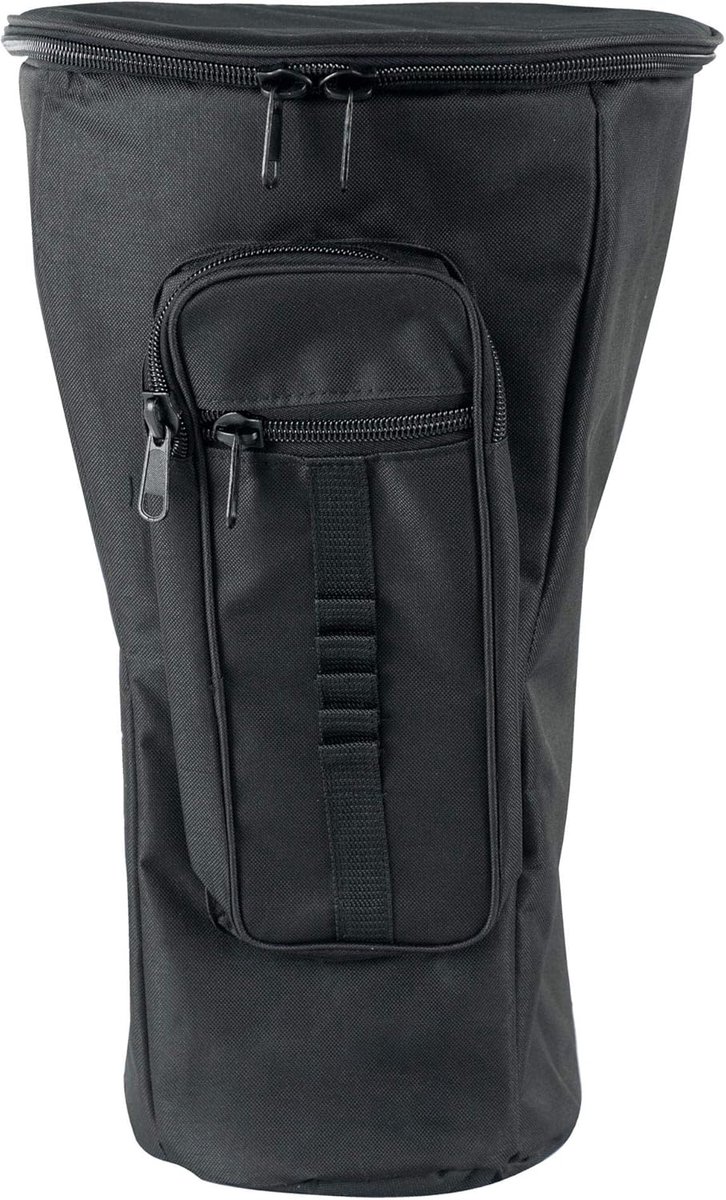 Djembe Tas - Percussie Draagtas - Muziek Transport - Dikke Vulling - Tot 50cm Hoog - Zwart