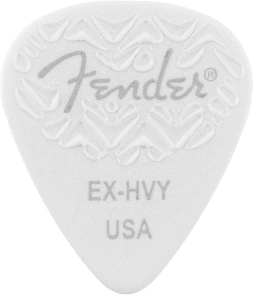 Gitaar Plectrums - Plektrums Picks - Muziek Maken - Celluloïde Materiaal - Extra Dik - Wit