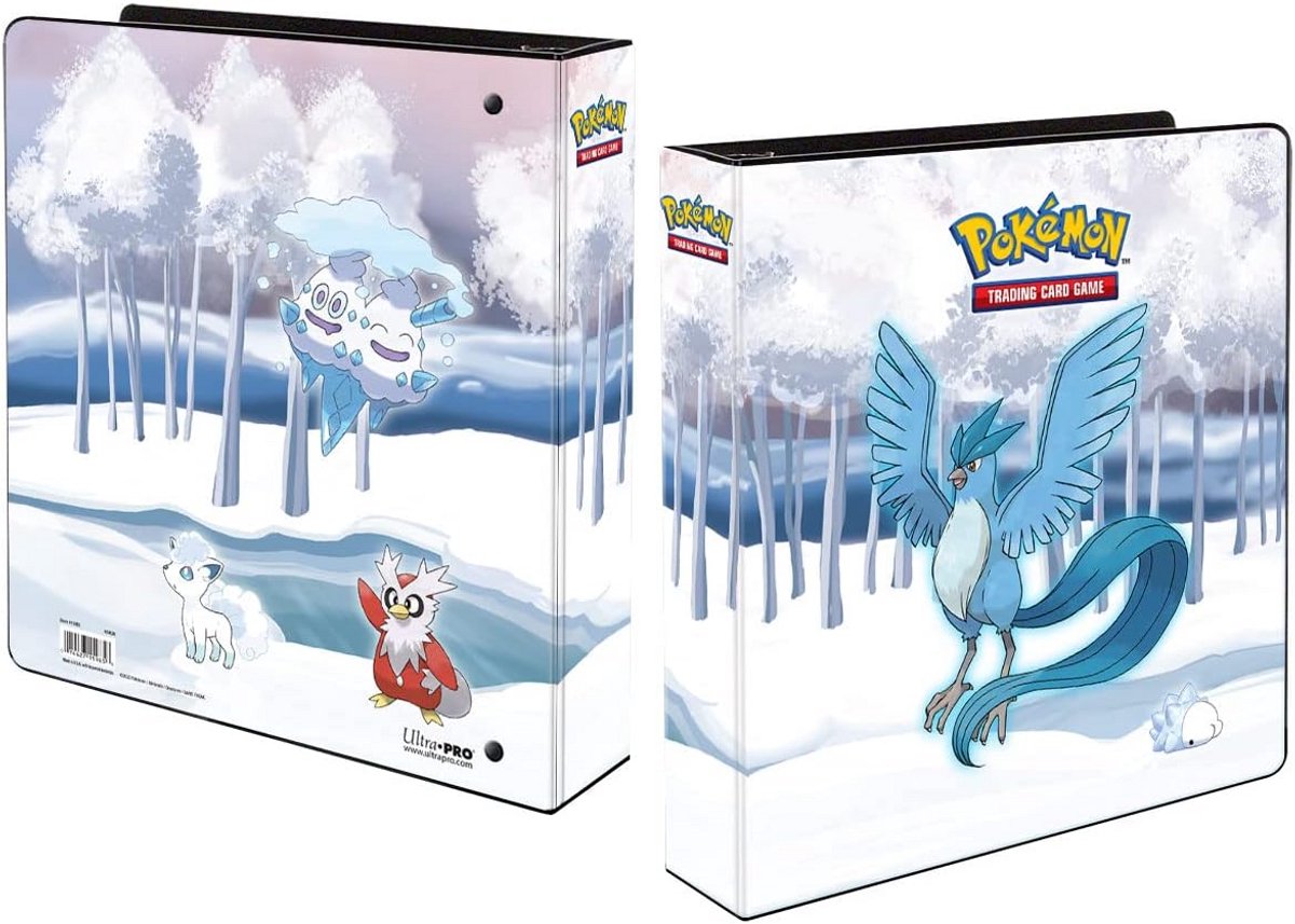 Kaarten Album - Verzamelmap Binder - Kaartopslag - 3 Ring Mechanisme - Large Formaat - Frosted Forest