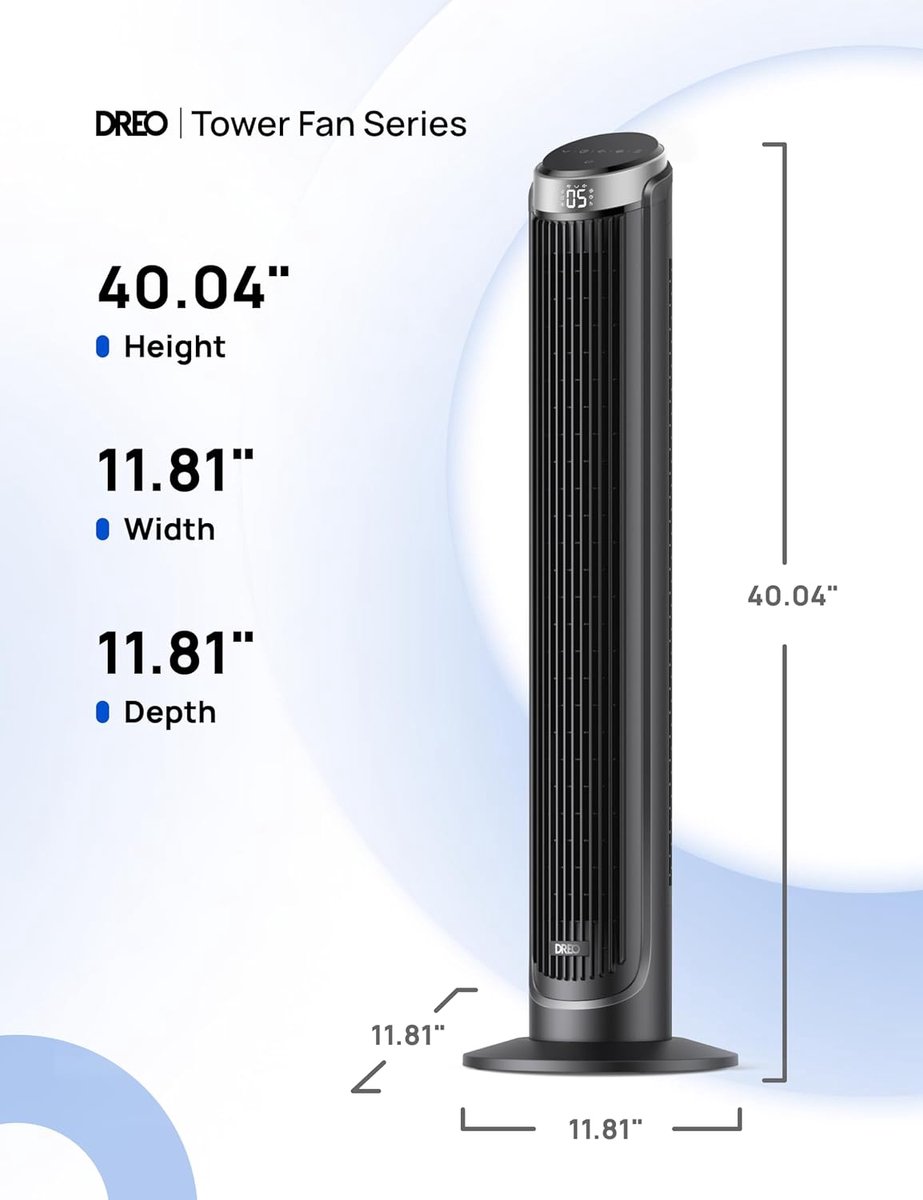 Bol.com Stille Torenventilator - Met Afstandsbediening - Waaier met Timer - Zomer aanbieding