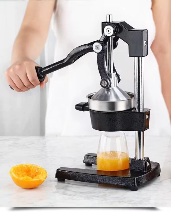 Handmatige Gietijzeren Citruspers – Sinaasappelpers, Citroenpers en Limoenpers voor Vers Citrus- en Granaatappelsap - Sap pers — afbeelding 2