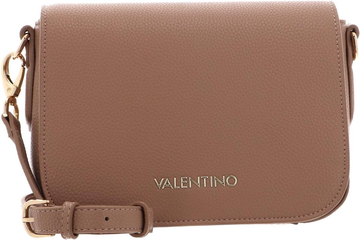 Elegante Dames Handtas Beige met Flap Sluiting - Tijdloos Design