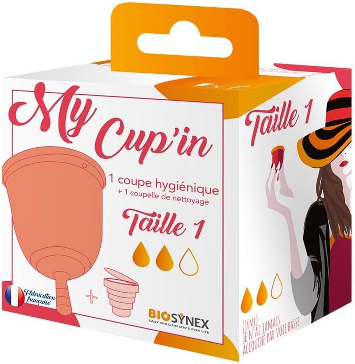 Menstruatiecup Maat 1 - Herbruker Comfortabel & Lekvrij