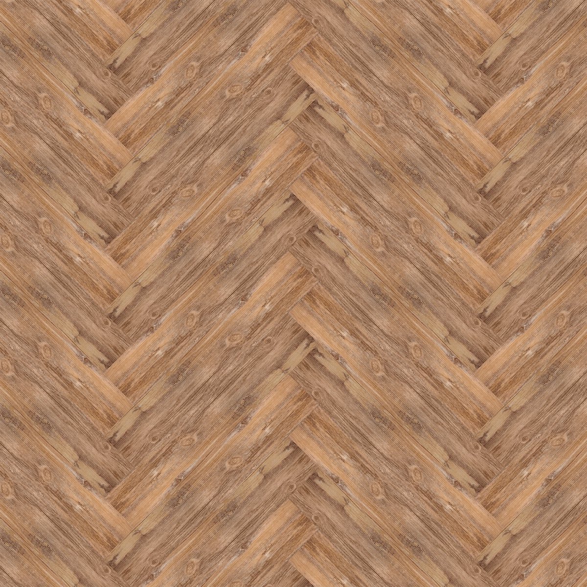 Froadp 10 m² PVC-vloerbedekking in houtkleur Zelfklevende tegels Vinylvloer kliksysteem Vinyl vloerbedekking met houteffect voor vloerverwarming 72 tegels
