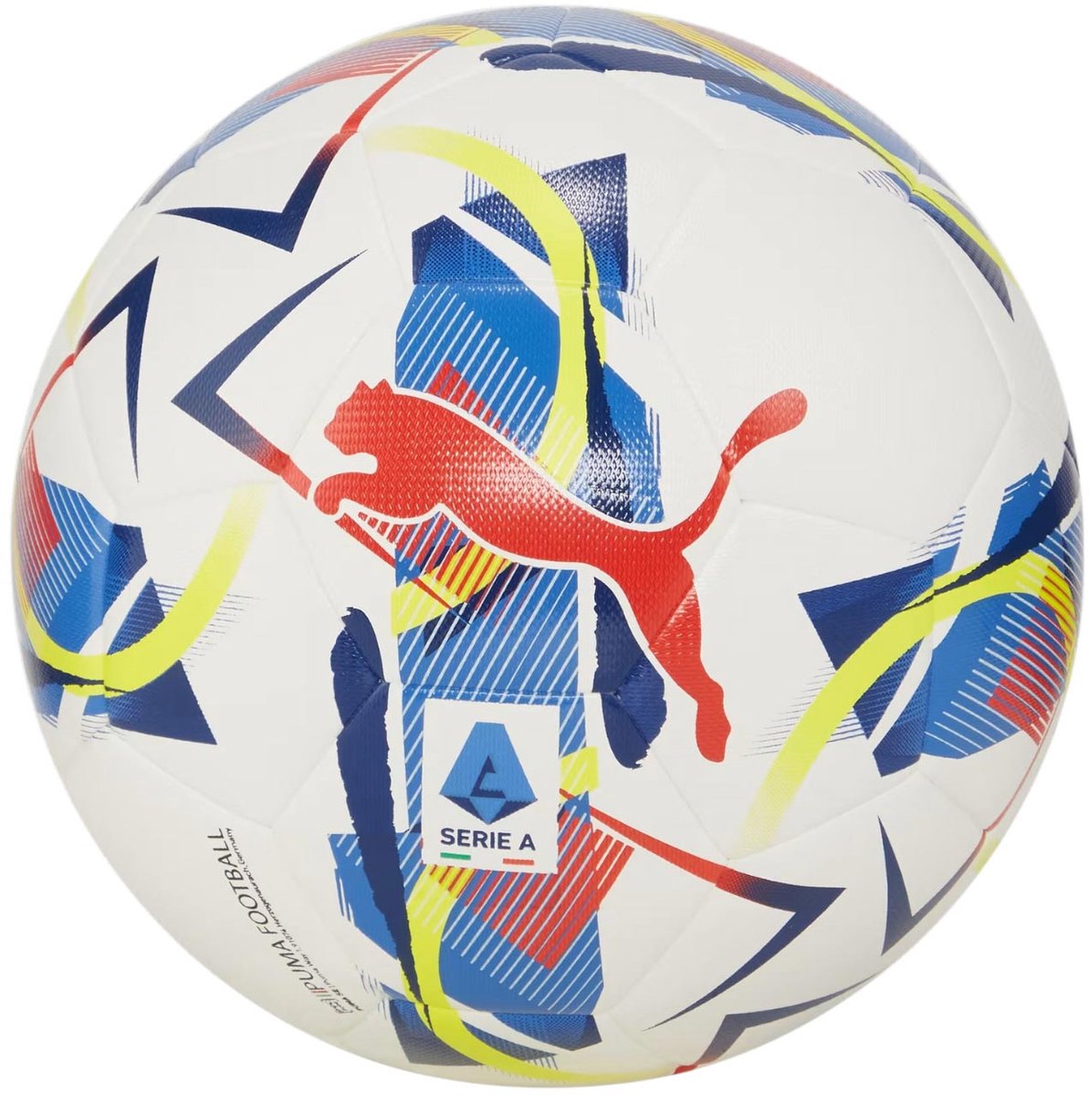 Puma Orbita Serie A Hybrid Voetbal wit-blauw-rood - Maat 5
