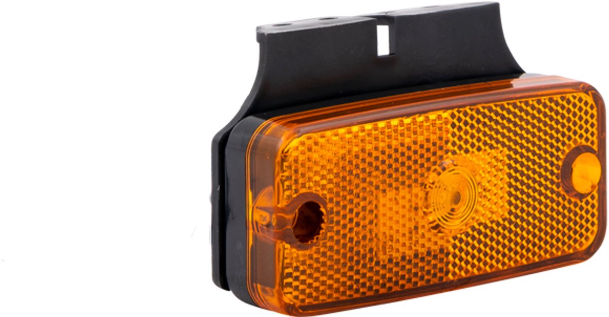 WAS IST WAS Oranje led-markeringslicht, begrenzingslicht, zijlicht voor vrachtwagen, auto, aanhanger, caravan, enz
