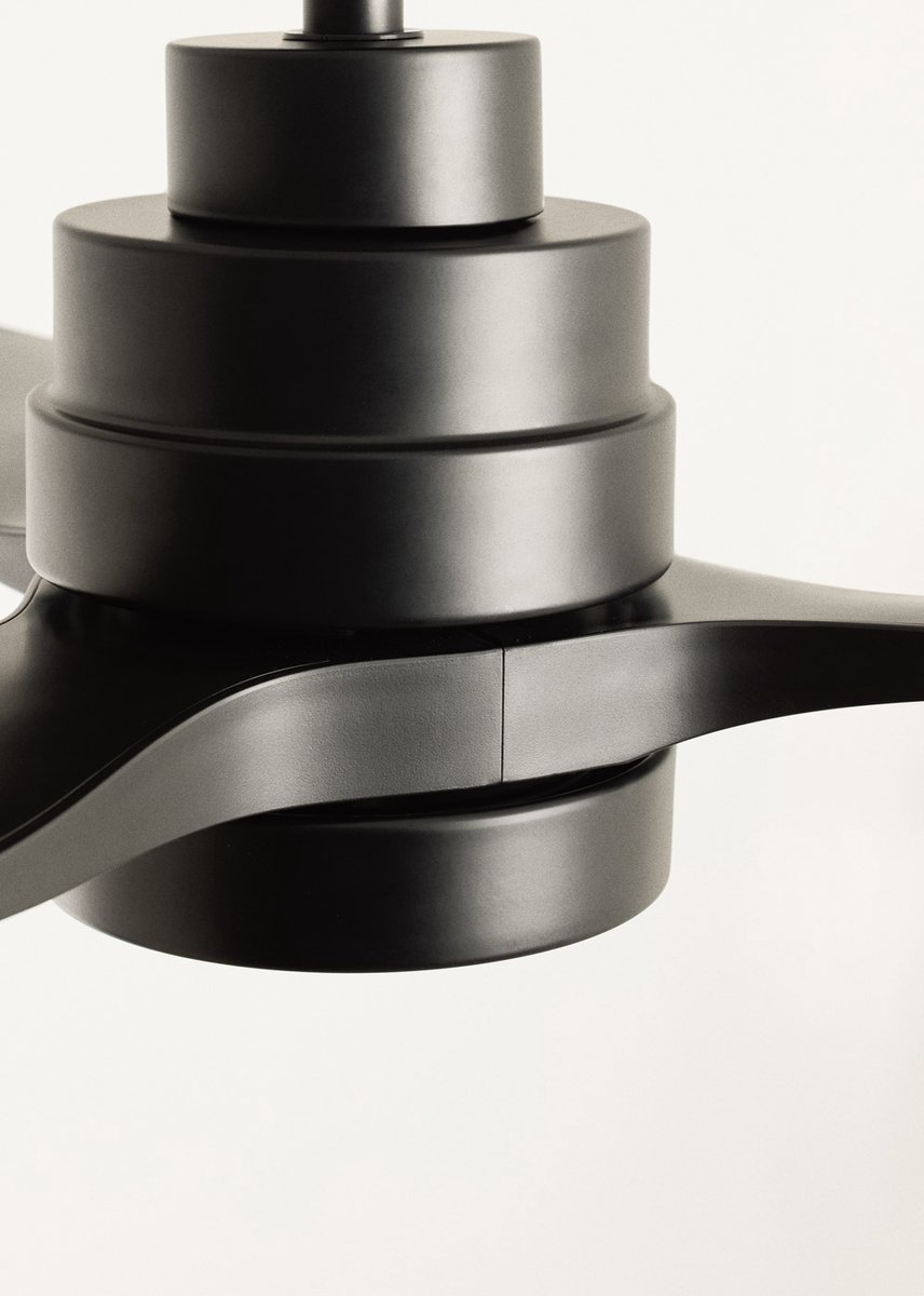 CREATE - Stille plafondventilator van 40 W met technische ABS-bladen, verkrijgbaar in verschillende maten - S - Met licht - Afstandsbediening - WIND STYLANCE – foto 7