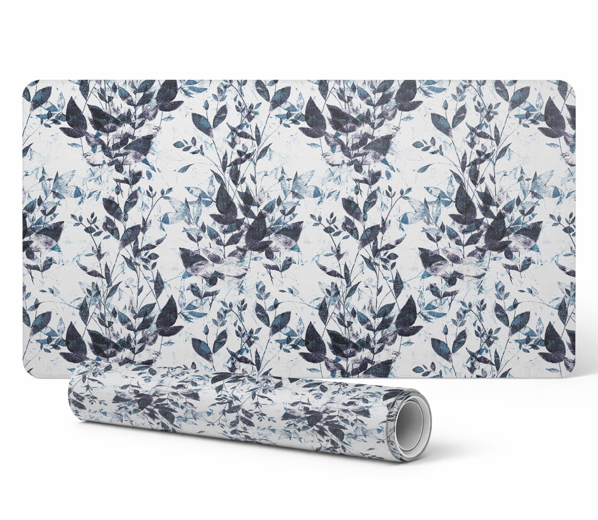 Decoratieve laptopmat met vintage plantenpatroon, 120x60 cm