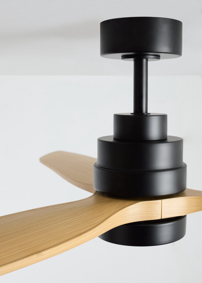 CREATE - Stille plafondventilator met technische ABS bladen 40W (Ø132cm) - Met licht LED - Afstandsbediening - 6 snelheden - Programmeerbaar - WIND STYLANCE – foto 7