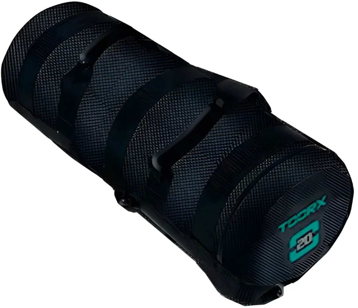 Toorx Professional Powerbag met 6 hendels - 20kg - Carbon Look Coating