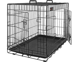 Hondenbench - Zwart - 106 x 71 x 76 cm
