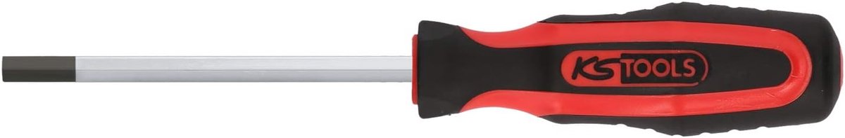 Inbusschroevendraaier - Zeskant Schroevendraaier - Reparatie Werk - Ergonomische Greep - 3 mm - Rood