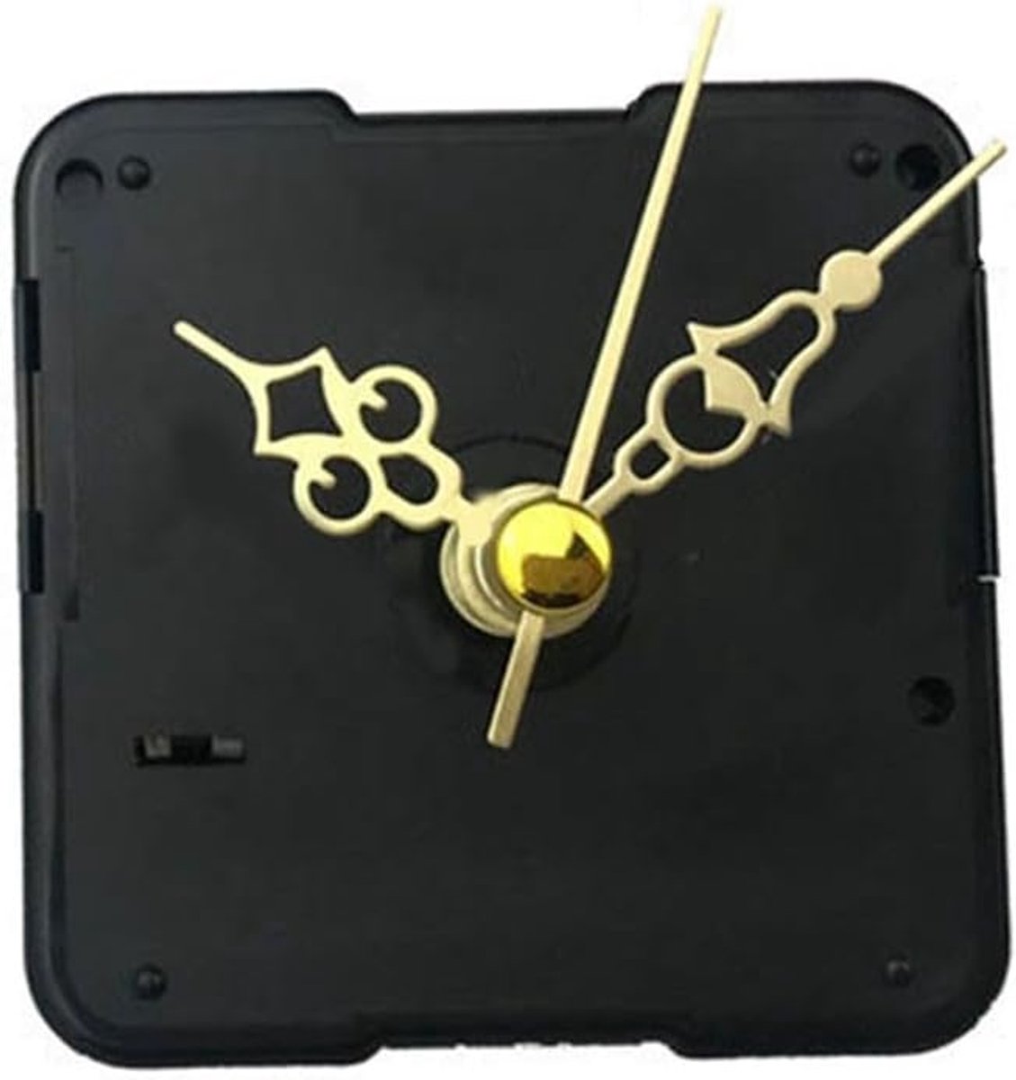 Klok Mechanisme Kit - Uurwerk Vervanging - Klok Reparatie - Lange As - 10x10x3 cm - Fluorescent