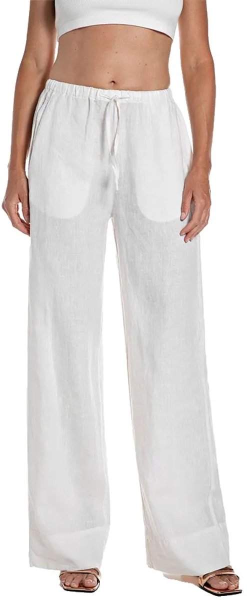 Replay W8131a.000.85574g Broek Wit L Vrouw