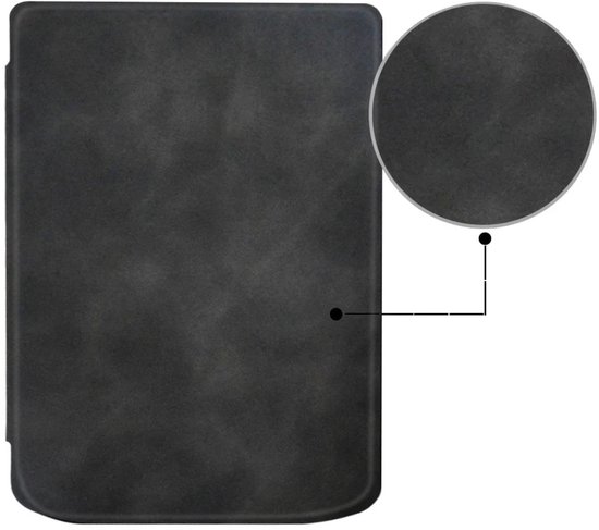 EtuiTab - Smart Cover PocketBook Verse - Zwart - Magneet - Dun — afbeelding 3