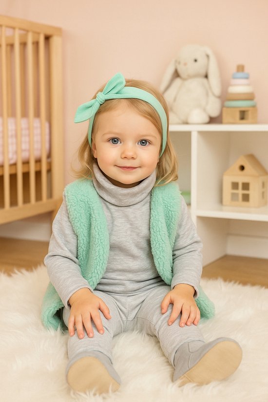 Dartomik - Kinderkleding Golf - Maat 98 - Grijze Melange - Oeko-Tex Certificering van Merkloos — afbeelding 5