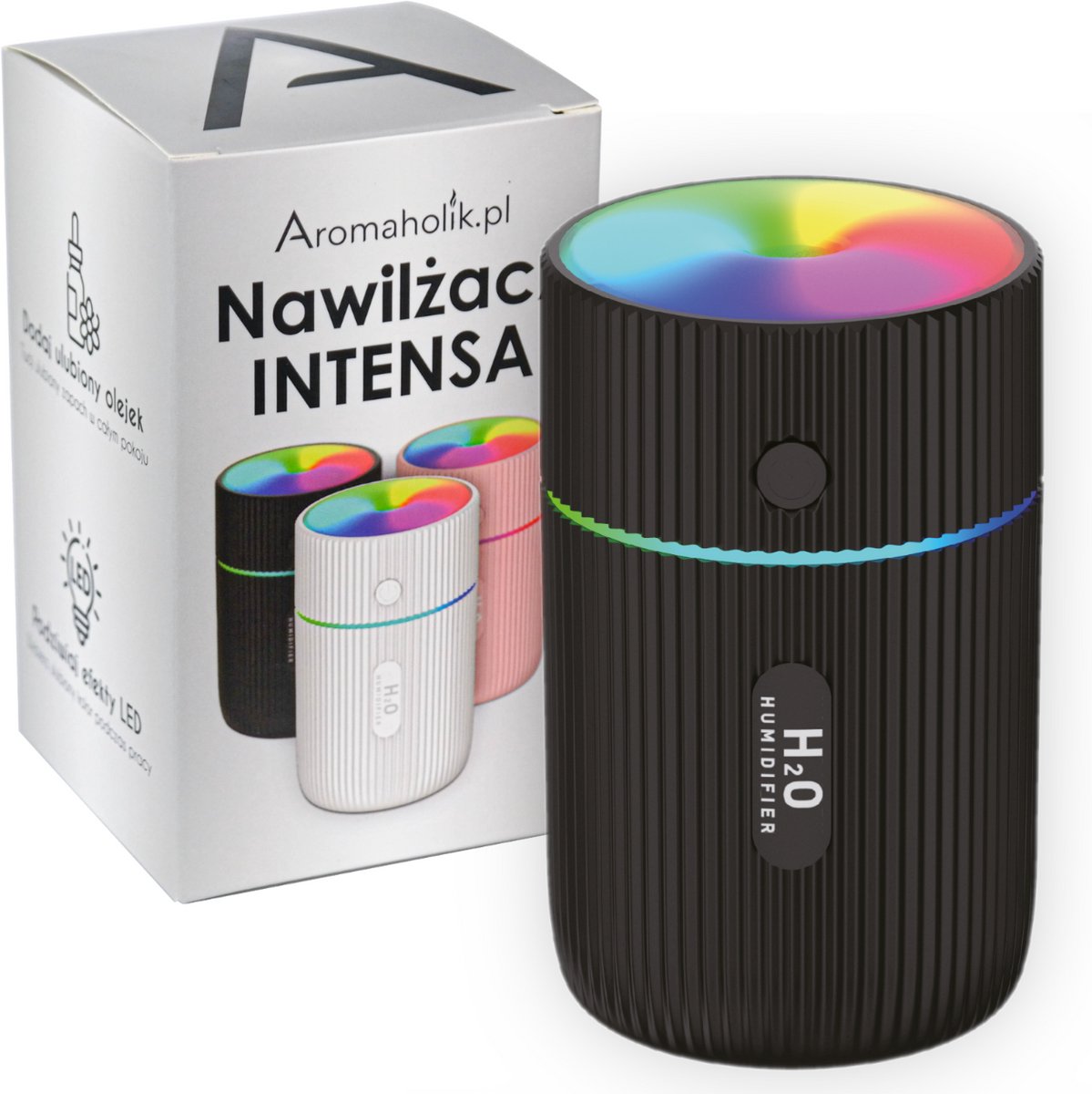 Aromaholik INTENSA - Aromadiffuser - LED verlichting - Stil - USB Aangedreven