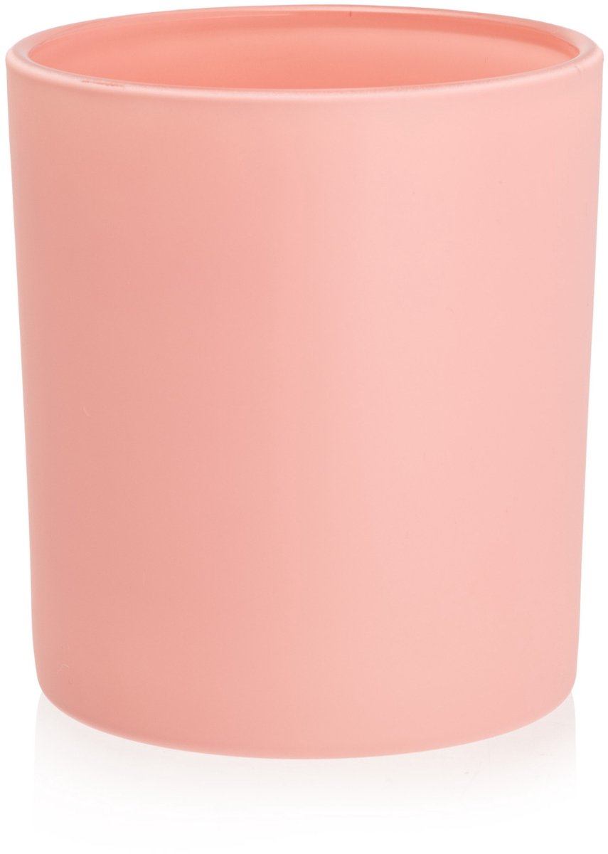 TopWosk - Pojemnik voor Kaarsen - 300 ml - Roze - Glas