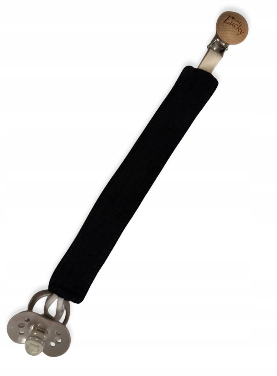 Dartomik Serie - Muslin Fopspeenkoord - Katoen - 32 cm - Granat