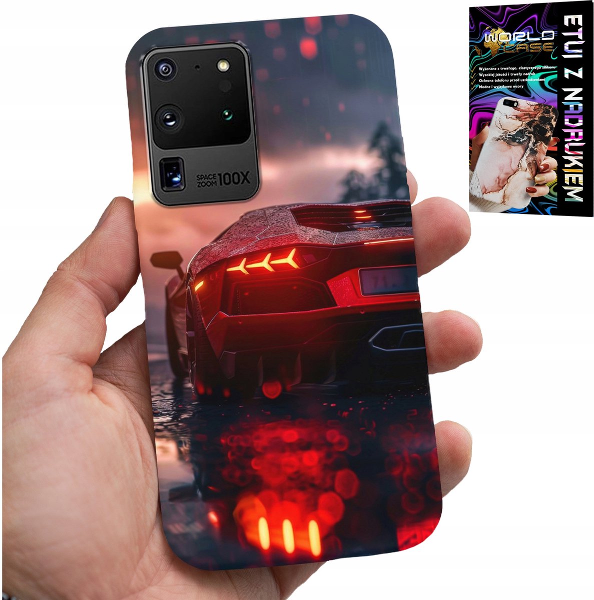 HOESJE VOOR SAMSUNG GALAXY S20 Ultra - LUXE AUTO'S, MEGA PATRONEN, COVER