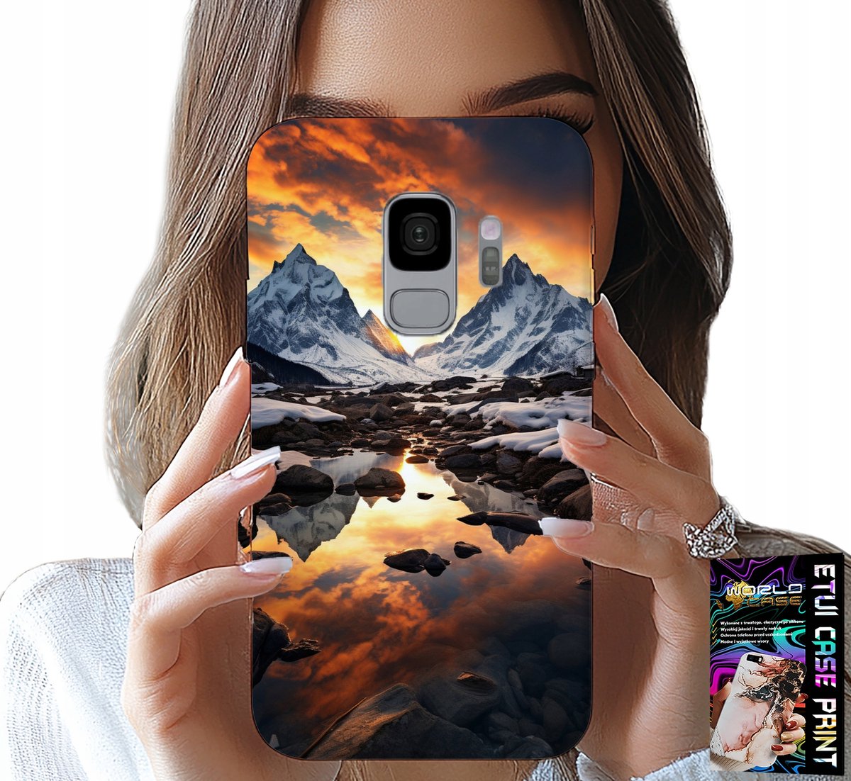 HOESJE VOOR SAMSUNG GALAXY S9 - STREAM, BERGEN, PIEKEN, EVEREST + FILM