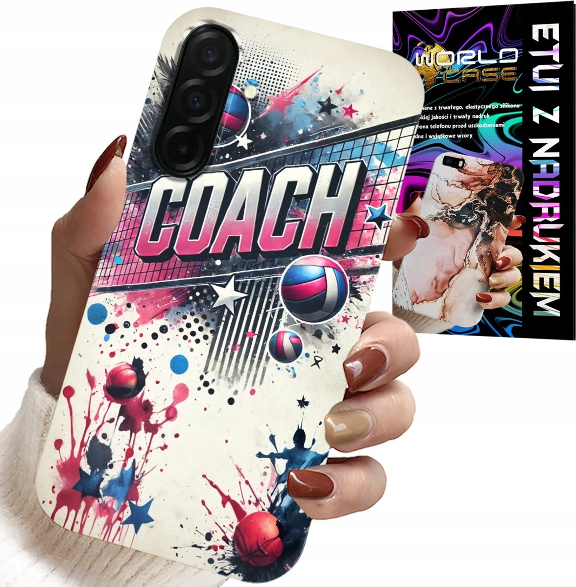 HOESJE VOOR SAMSUNG GALAXY A36 5G - RETINA COACH MESH COVER, ACHTERKANT
