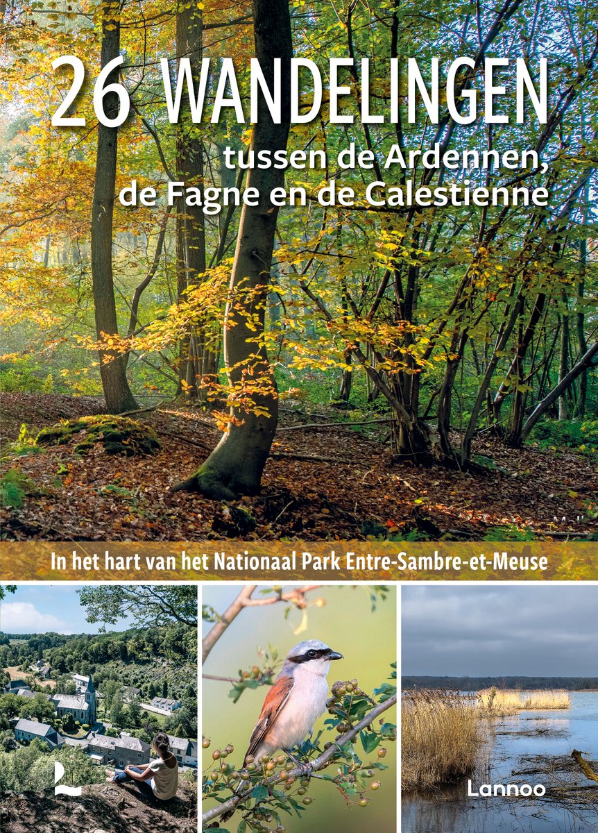 Omslag van 26 wandelingen tussen Ardennen, Fagne en Calestienne