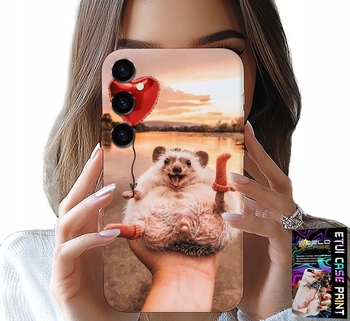 Hoesje voor Samsung Galaxy A16 4/5G - met een schattige dwergegelprint.