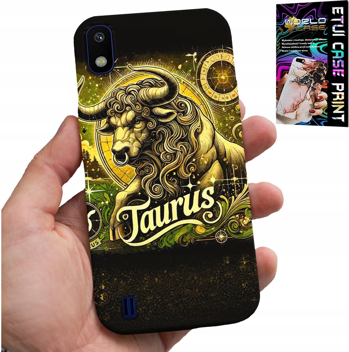 HOESJE VOOR SAMSUNG A10 - STERRENBEELD STIER ASTRONOMIE HOESJE