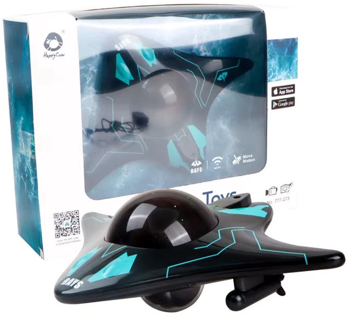 Onderwater Drone - Camera - Boot - Onderzeeër - Bestuurbaar – foto 8
