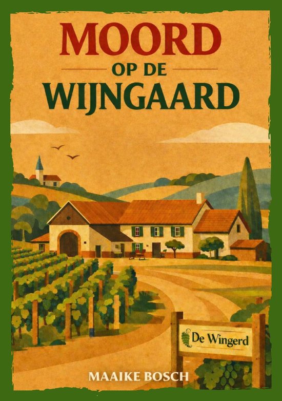 Moord op de wijngaard - cover