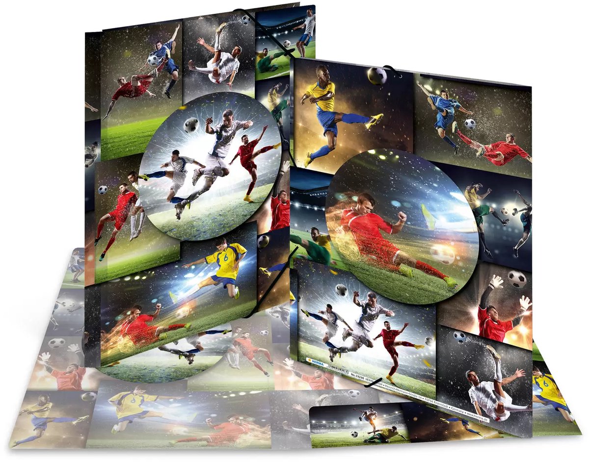 Sammelmappe A4 Fussball Pappe