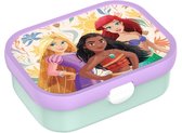 Mepal Lunchbox Campus - 750 ml - Boîte à pain avec compartiments pour enfants - Convient pour 4 sandwiches - Princess Power