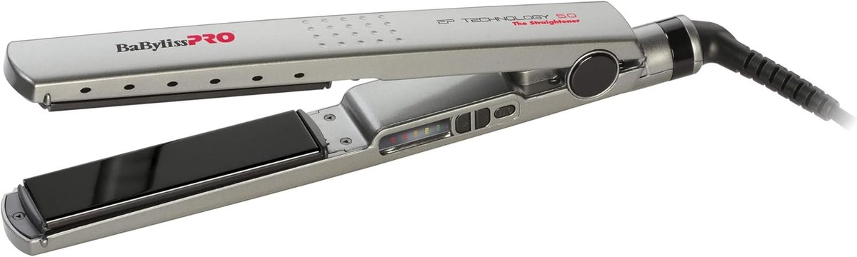 Haar Stijltang - Glad Haar Tool - Professioneel Stijlen - EP Technologie Platen - 28mm Platen - Zwart