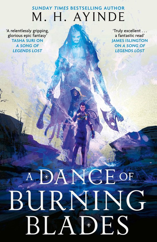 The Invoker Trilogy 2 - A Dance of Burning Blades - cover