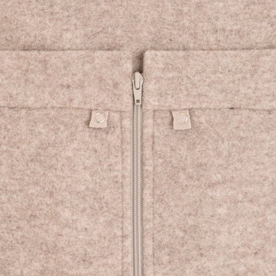 Baby’s Only Merino Brushed Meadow Voetenzak Autostoel 0+ - Gemaakt van 100% Merinowol - geschikt voor 3- en 5-puntsgordel - Te gebruiken tijdens 4 Seizoenen - Ecru — afbeelding 2