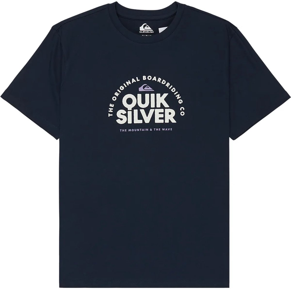 Quiksilver Fundamental Ride T-shirt Met Korte Mouwen M Man Blauw