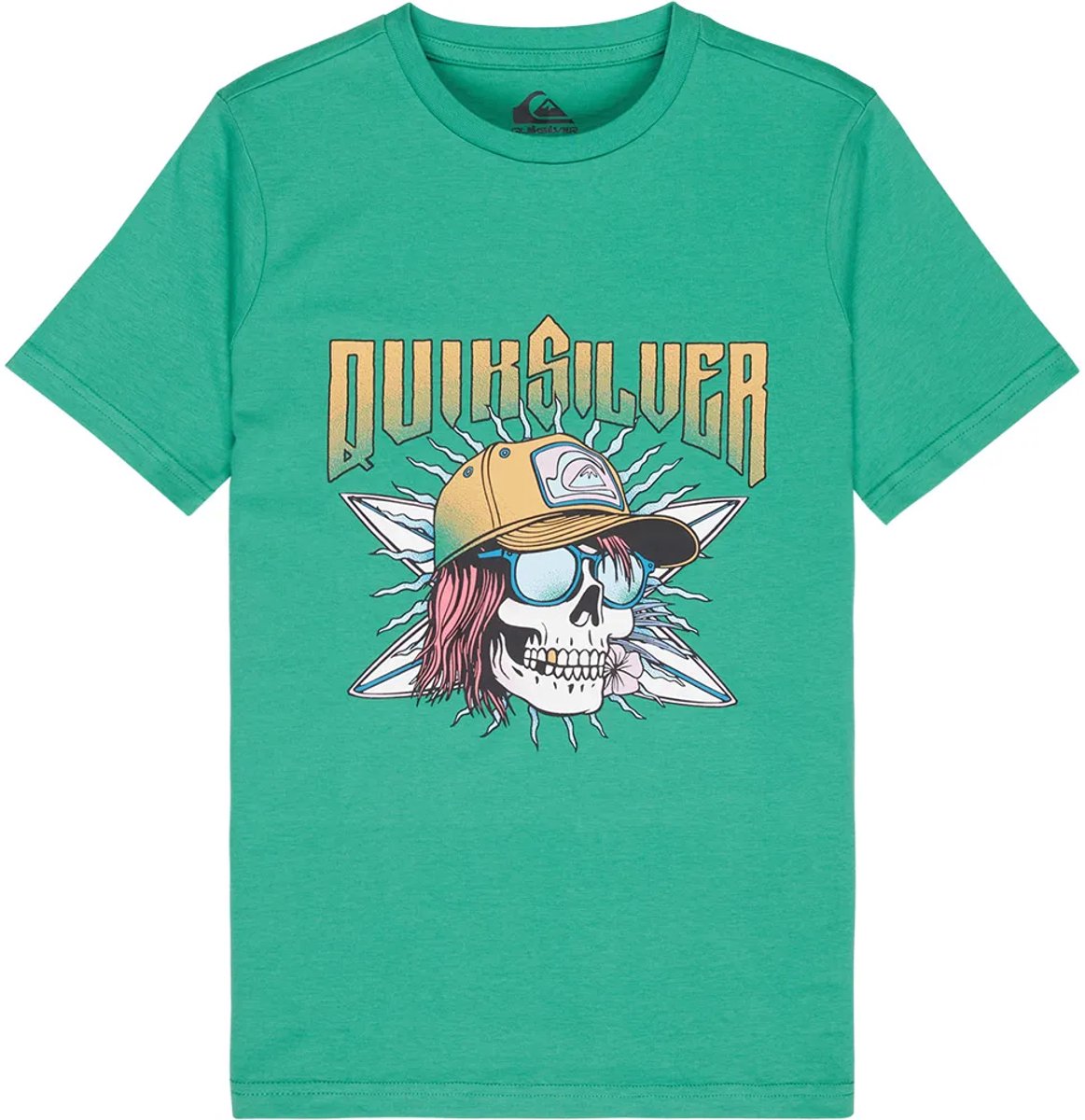 Quiksilver Sound On T-shirt Met Korte Mouwen 14 Years Jongen Leprechaun
