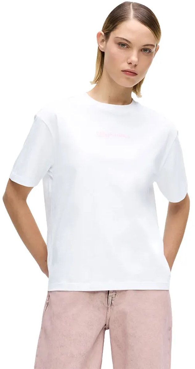 Karl Lagerfeld Jeans B2w17069 T-shirt Met Korte Mouwen Wit M Vrouw