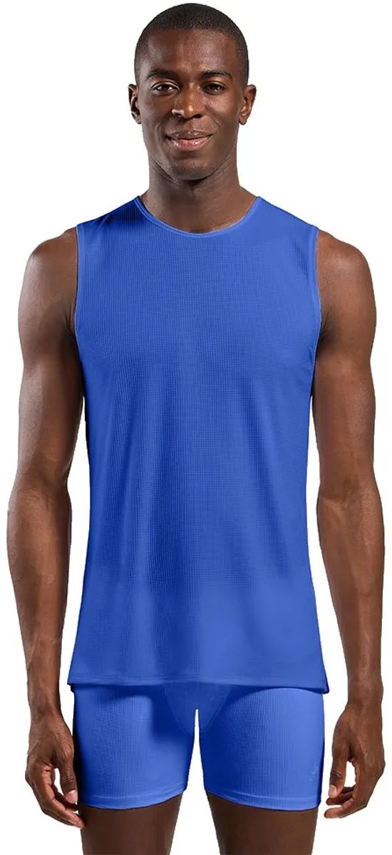 Odlo Active Light Mouwloos Basislaag Blauw M Man