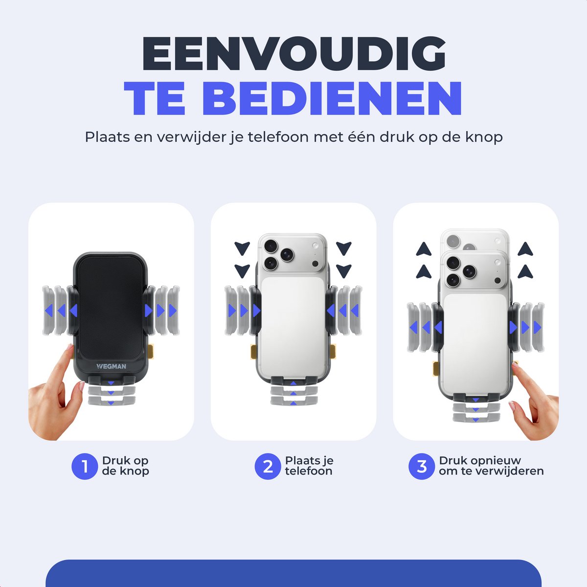 Wegman Telefoonhouder Auto Zuignap met Verstelbare Arm - Extra Krachtige Zuignap voor Dashboard en Raam - Autohouder voor alle Telefoons - Telefoonhouders Auto - GSM Mobiel Houder - Phone Holder Car - Auto Accessories — cadeau in Gadgets - foto 5