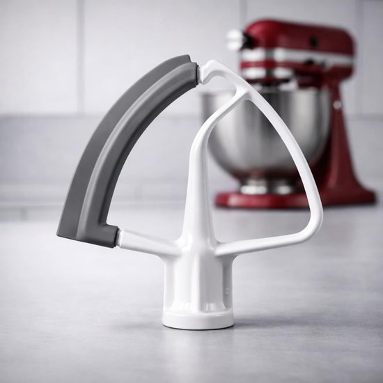Flexi Roerder - Keukenmachine Accessoire - Efficiënt Mixen - Flexibele Siliconen Lip - 4.3L 4.8L Kom van Merkloos — afbeelding 3