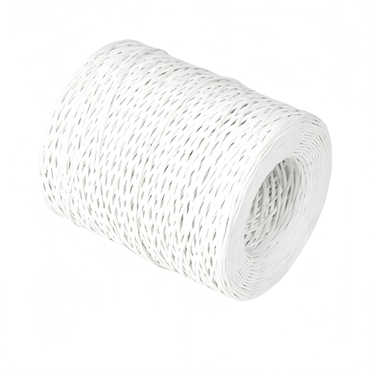 Papier Draad - Binddraad Bloemen - Knutselen Decoratie - Ruim 210 Meter - 0.4 mm Dikte - Wit