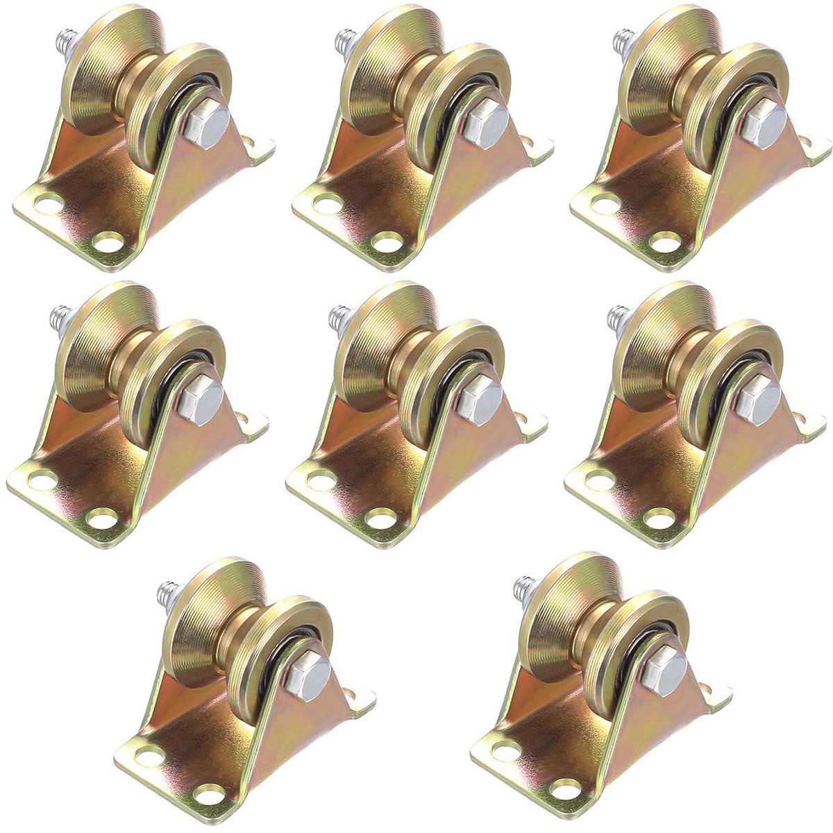 Hefkatrol Set - V-keel Katrol - Takel Systemen - Verzinkt Staal - 6 mm Touwen