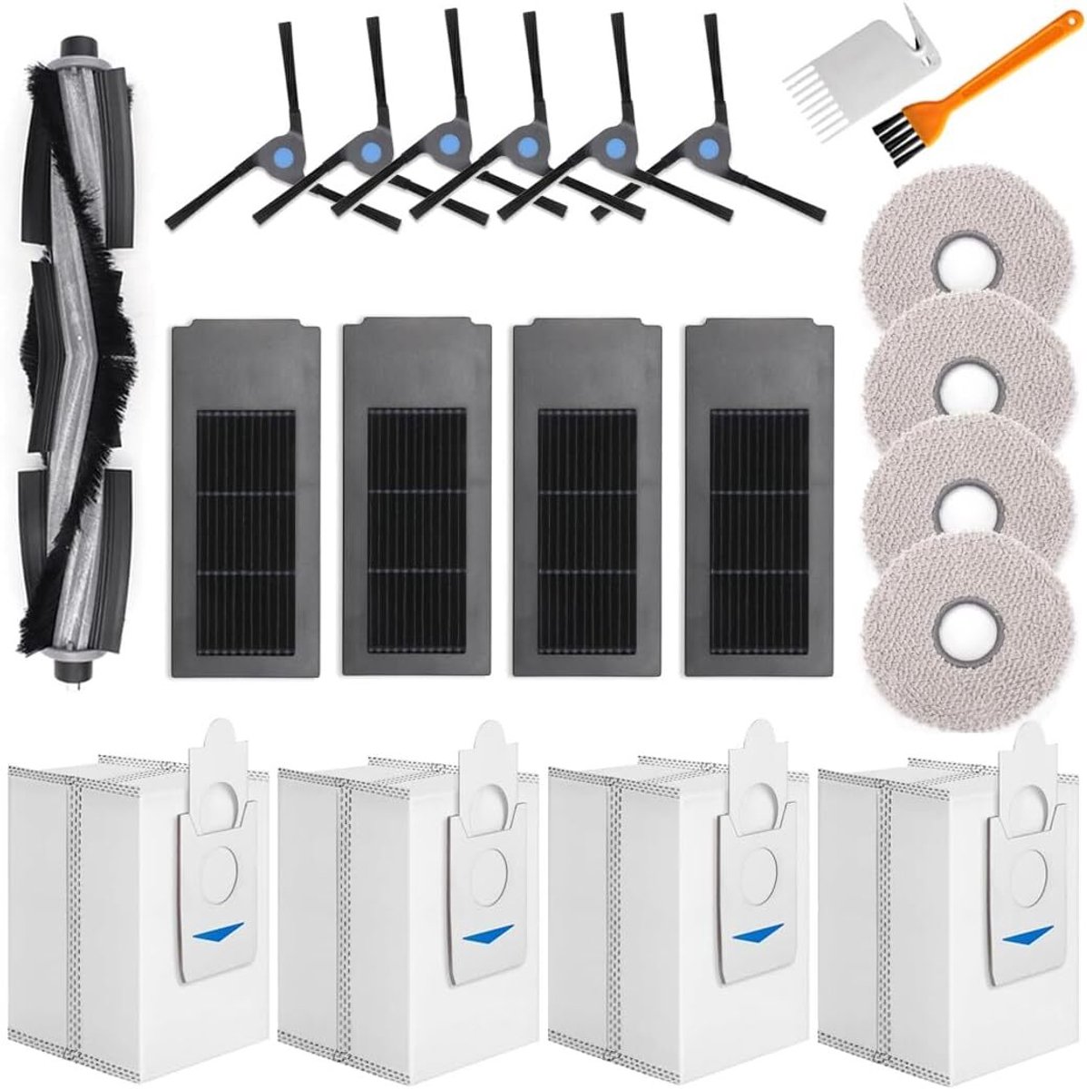 21-delige accessoireset geschikt voor Ecovacs Deebot X2 / X2 Pro / X2 Omni stofzuiger